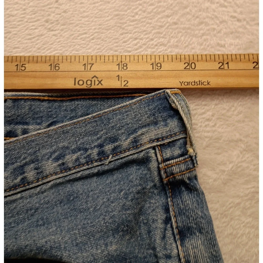 Levis 501 Original Fit Men's Blue Denim Straight Leg Button Fly Jeans 38x30
